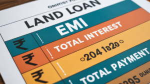 Step-by-step process of using a land loan calculator